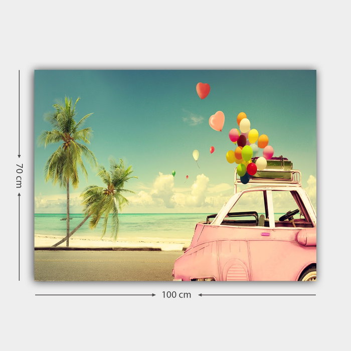 Wallity Lienzo decorativo Multicolor 70 x 100 cm
